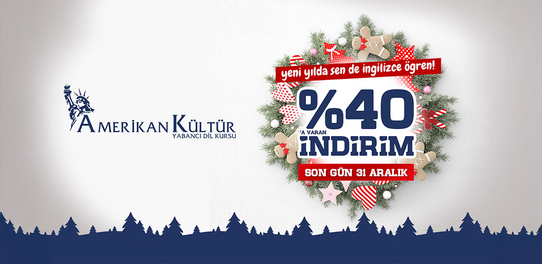 İzmir Narlıdere Amerikan Kültür Şubesinde Özel Kampanya! %40'a Varan İndirim